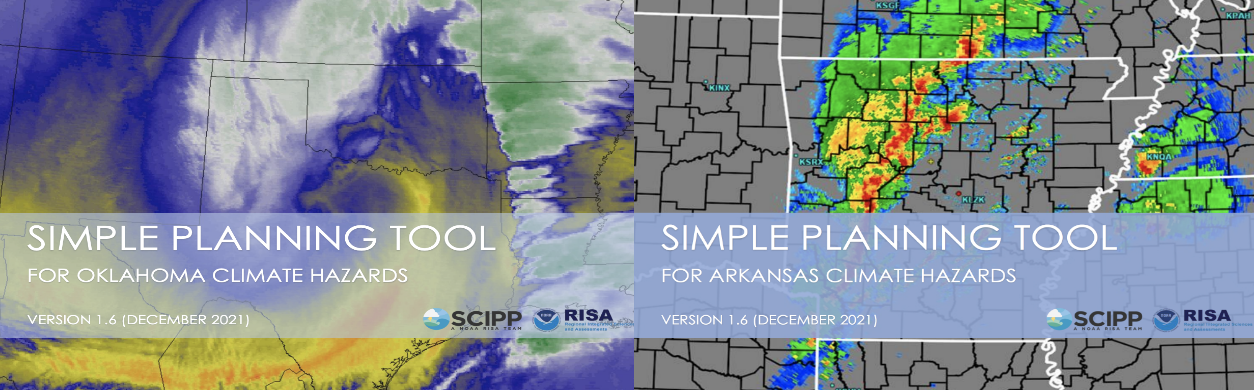 Cover pages of version 1.6 of the Simple Planning Tools.